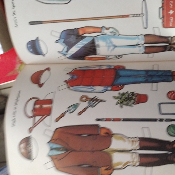 Chuck & Do have a baby paper doll book - Picture 7 of 11